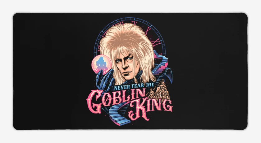 Mouse pad Gamer Negro de Rey Goblin