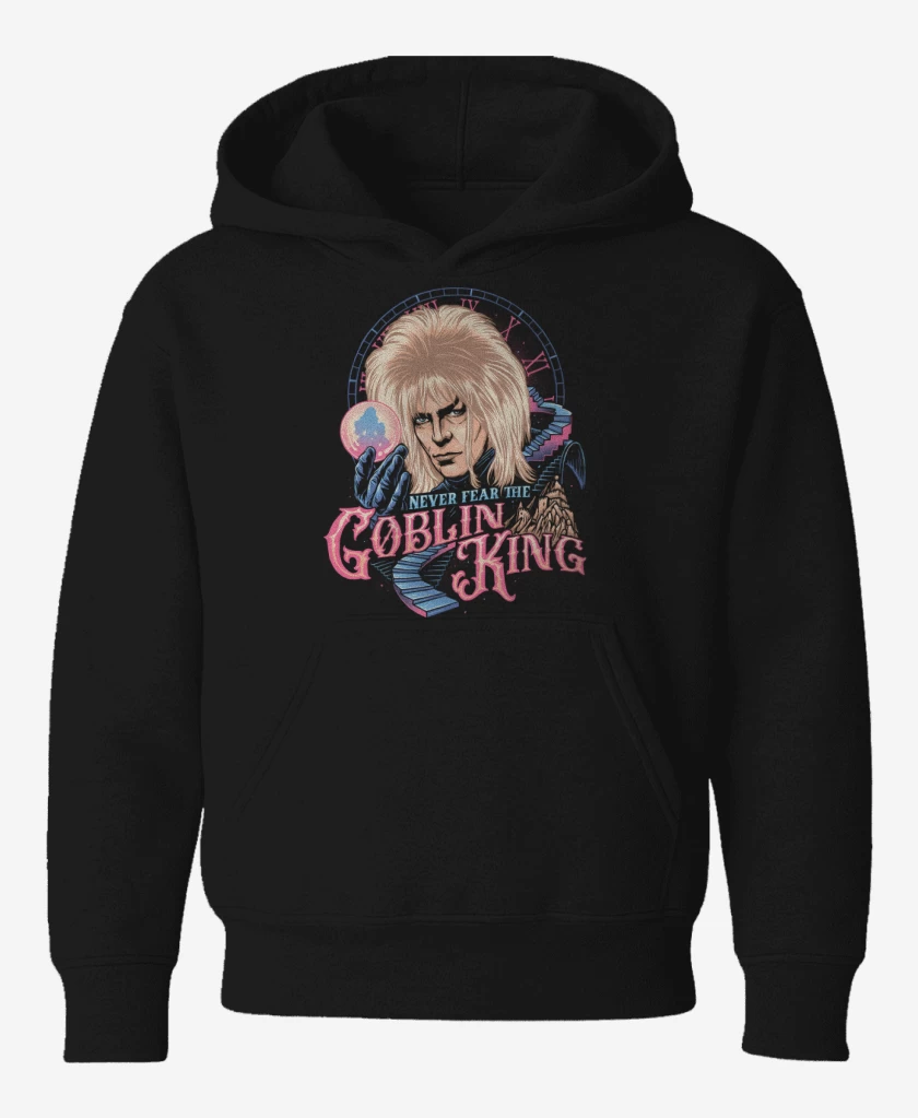 Poleron de niño Negro de Rey Goblin