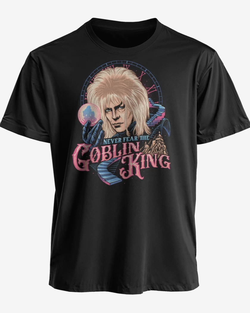 Polera premium Negro de Rey Goblin