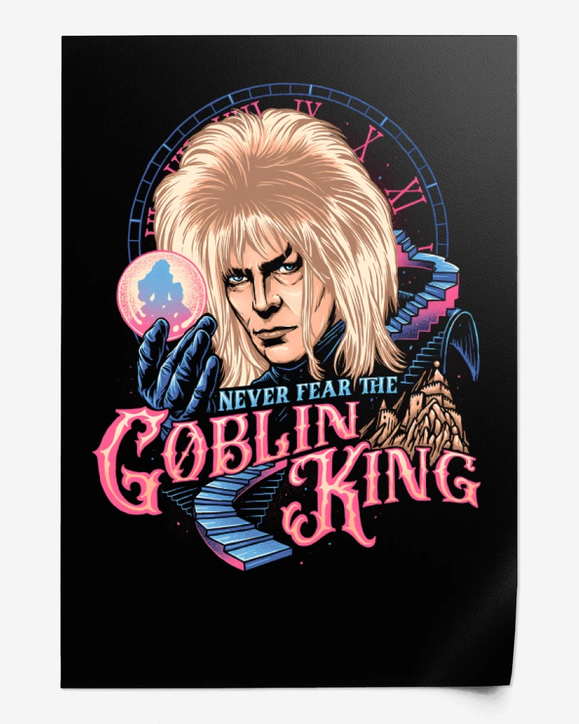 Print Negro de Rey Goblin