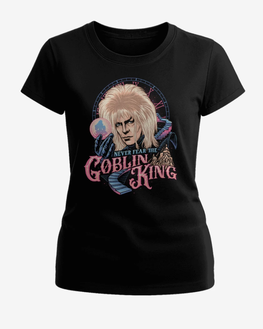 Polera de Mujer Negro de Rey Goblin