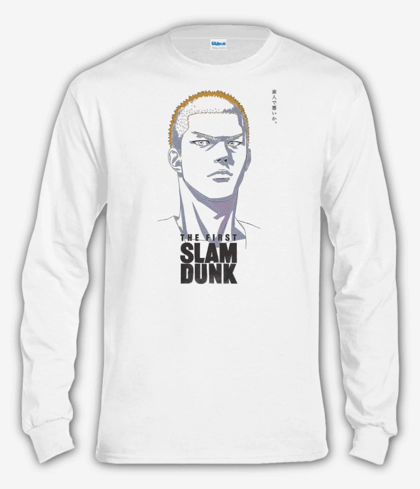 Polera manga larga Blanco de Sakuragui The First