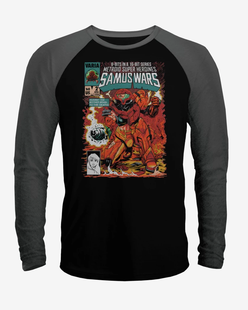 Polera Raglan Samus WARS