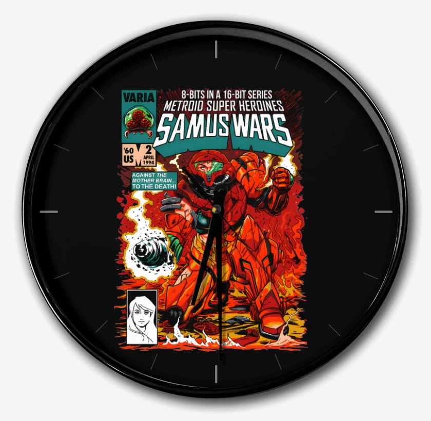 Reloj Samus WARS