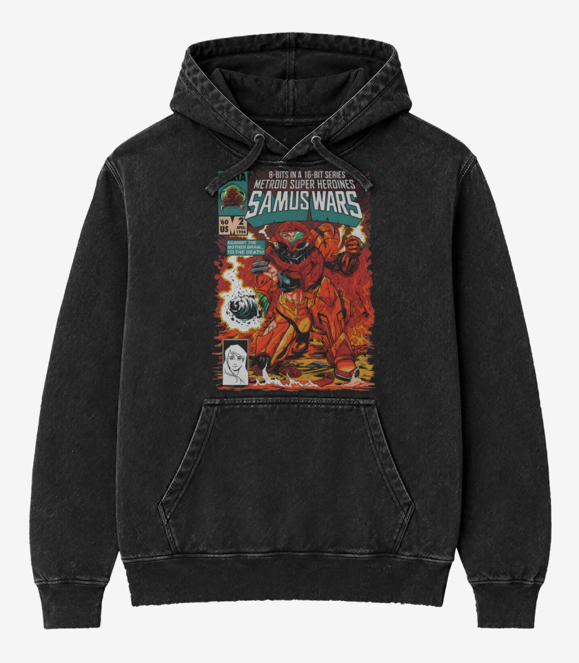 Poleron Canguro Acid Wash Samus WARS