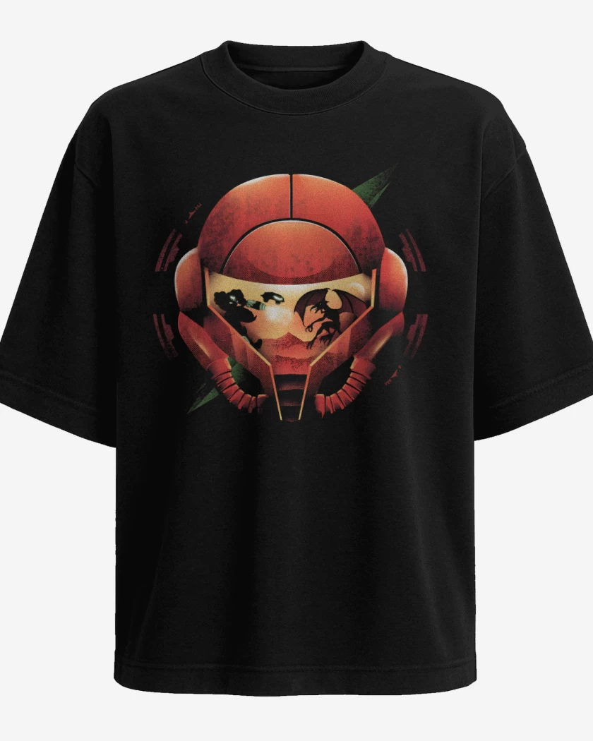 Polera Oversize Negro de Sunsetroid