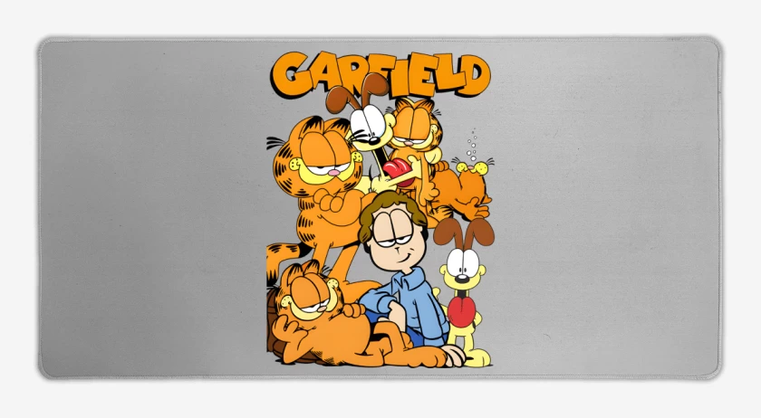 Mouse pad Gamer Gardfield y sus Amigos