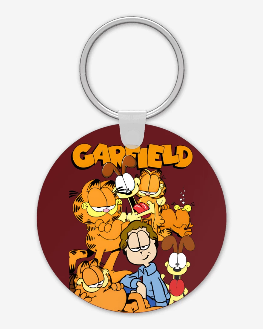Llavero Gardfield y sus Amigos