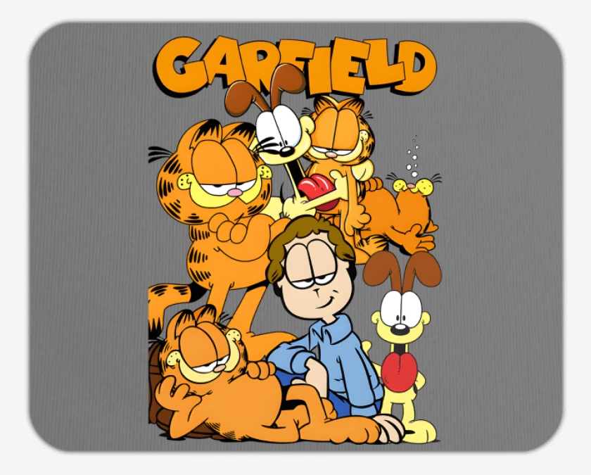 Mousepad Gardfield y sus Amigos