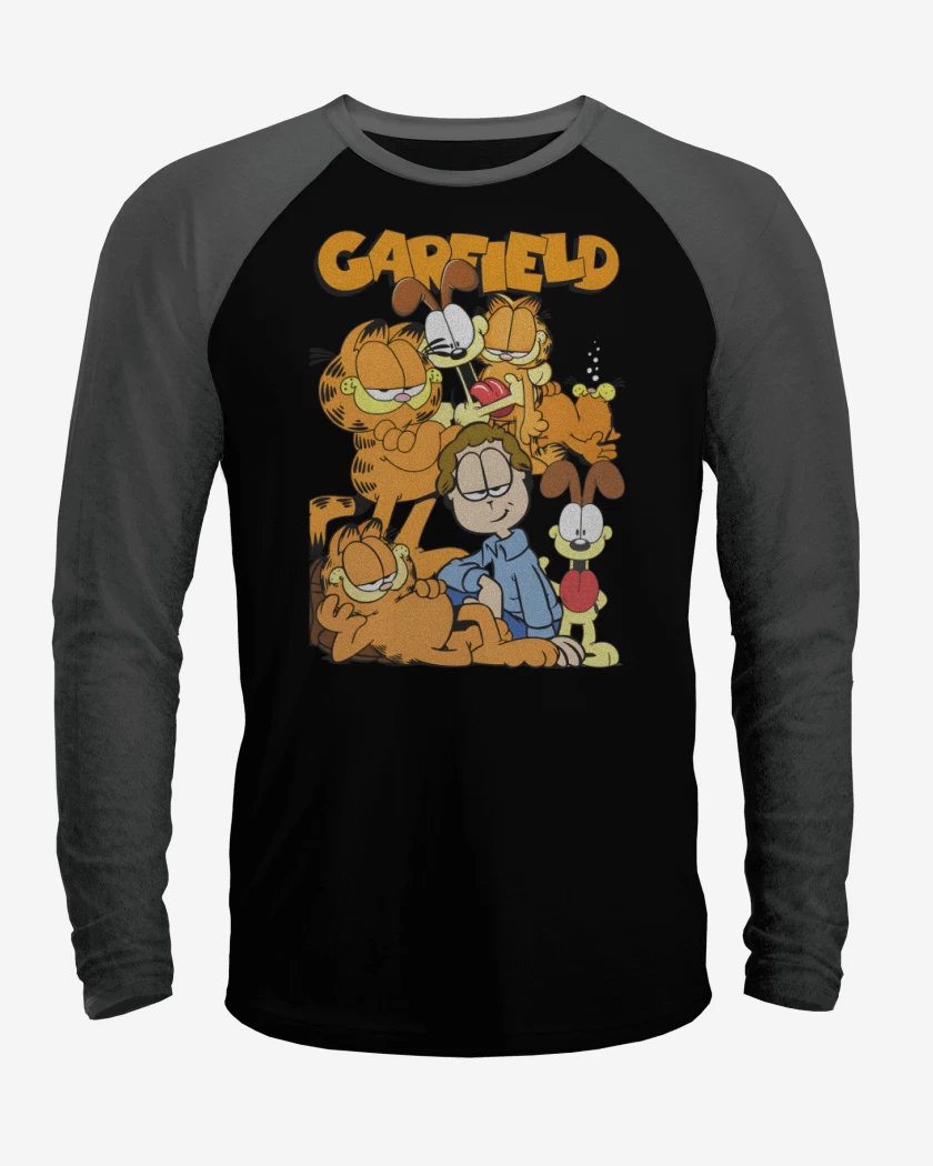 Polera Raglan Gardfield y sus Amigos