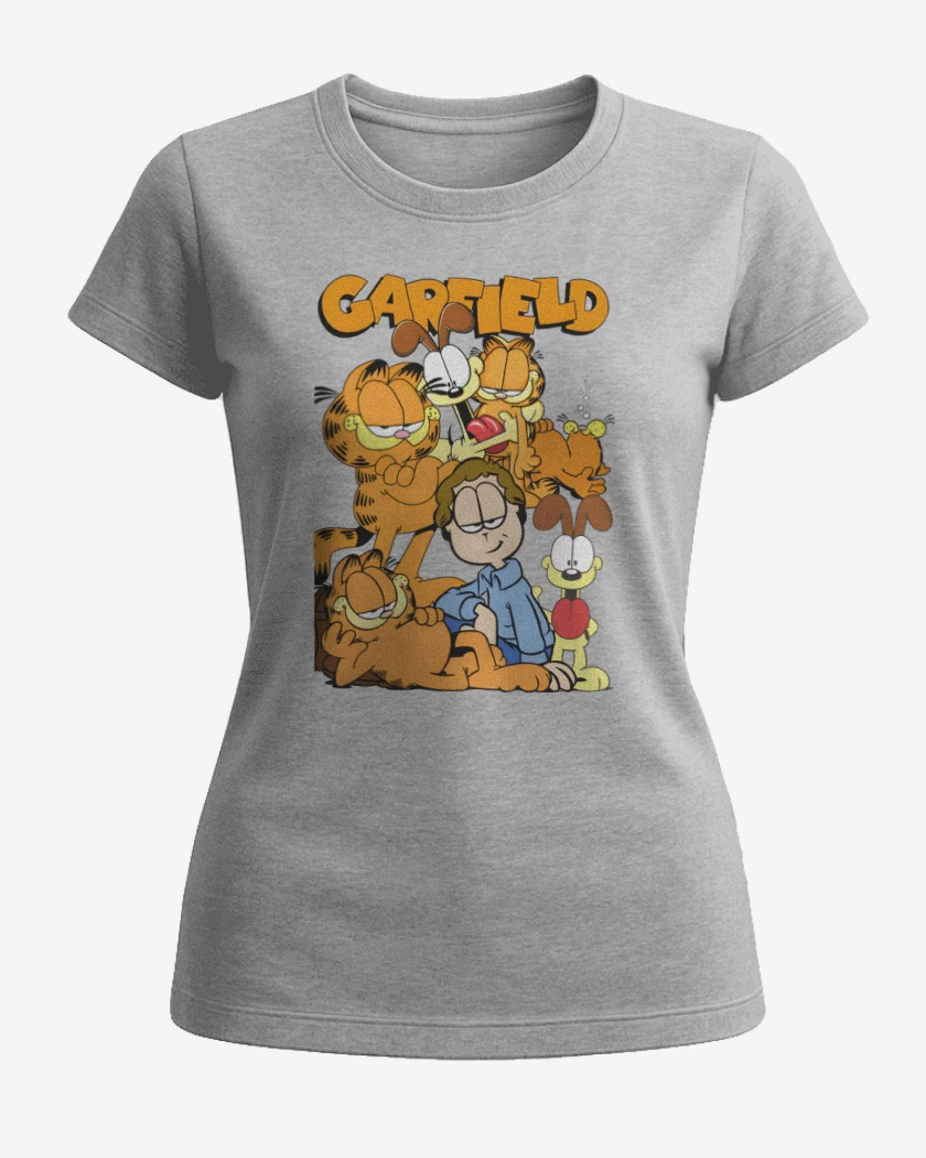 Polera de Mujer Gardfield y sus Amigos