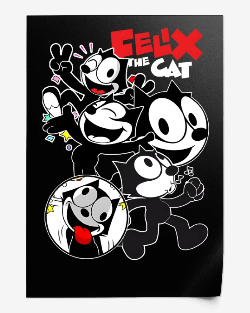Print Felix el Gato
