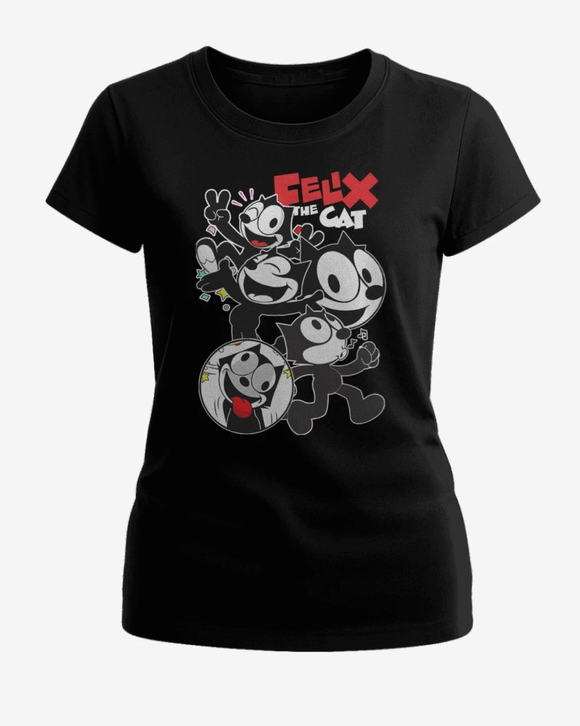 Polera de Mujer Felix el Gato