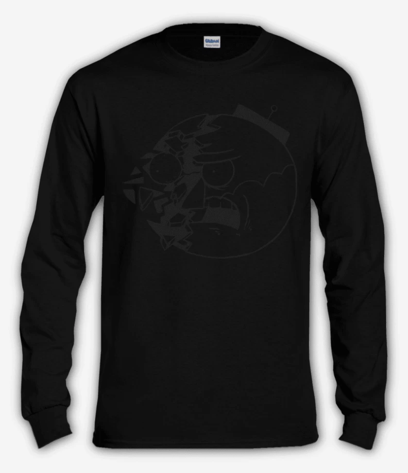 Polera manga larga Negro de Un show mas 3