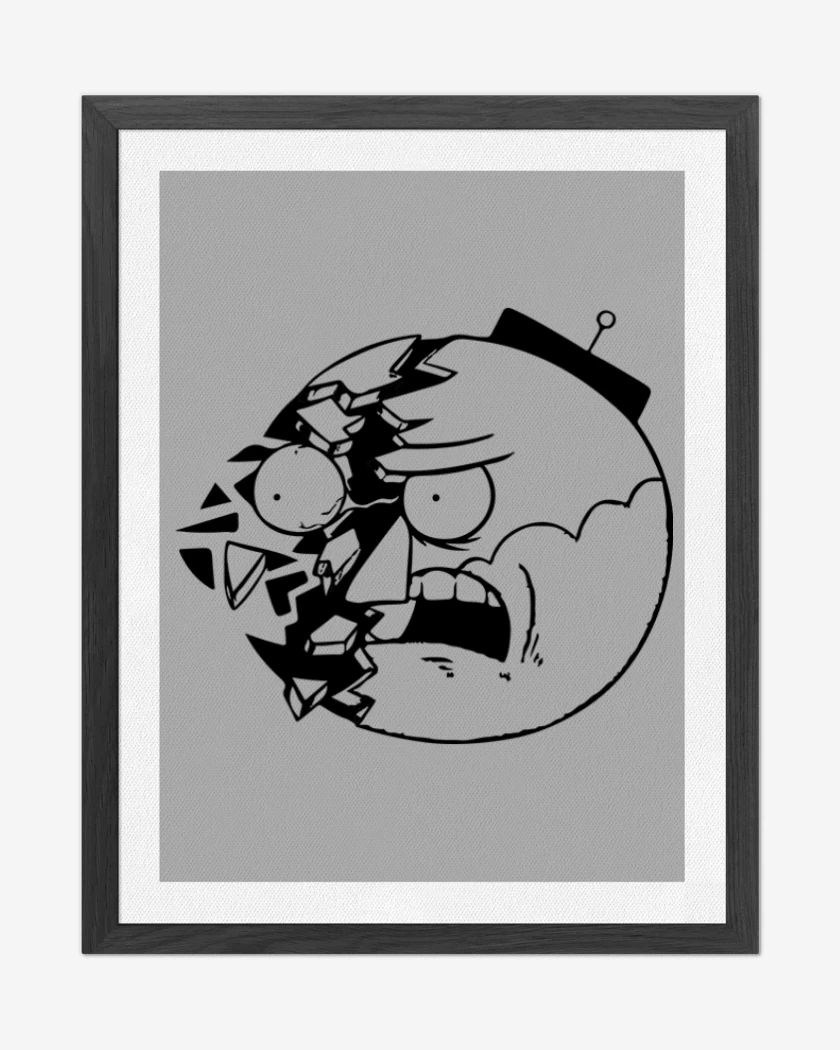 Cuadro decorativo Gris Melange de Un show mas 3