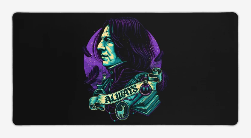Mouse pad Gamer Negro de Severus