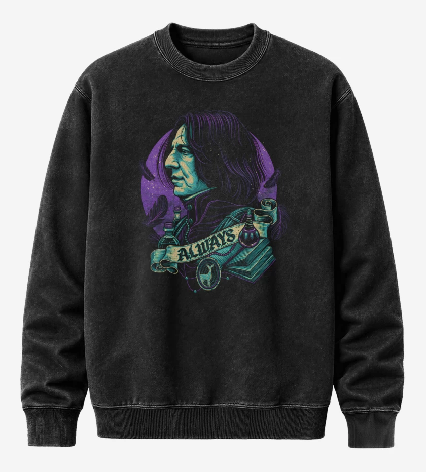 Poleron Polo Acid Wash Negro de Severus