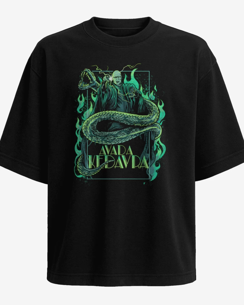 Polera Oversize Avada Kedavra