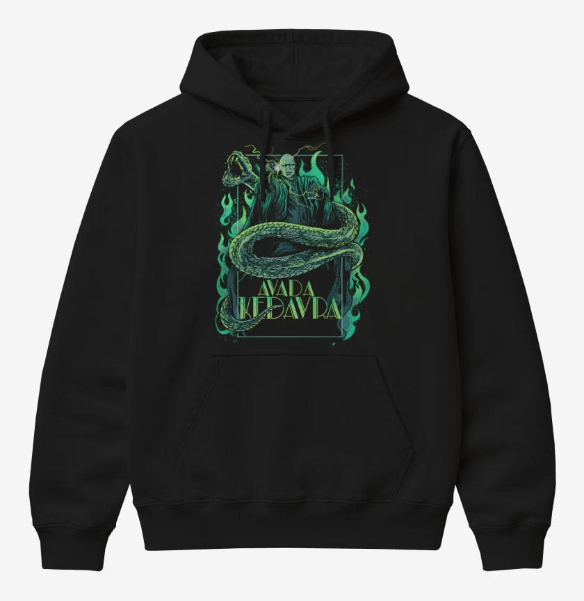 Poleron Canguro básico Negro de Avada Kedavra