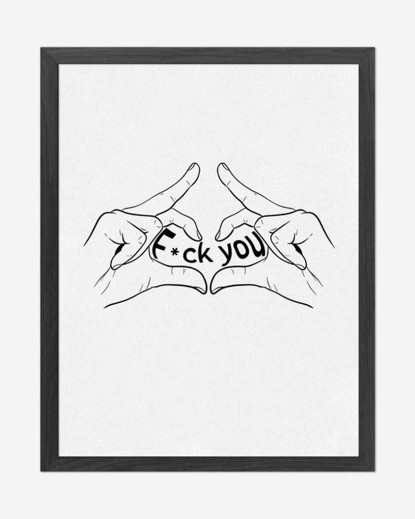 Cuadro decorativo Blanco de Con Amor