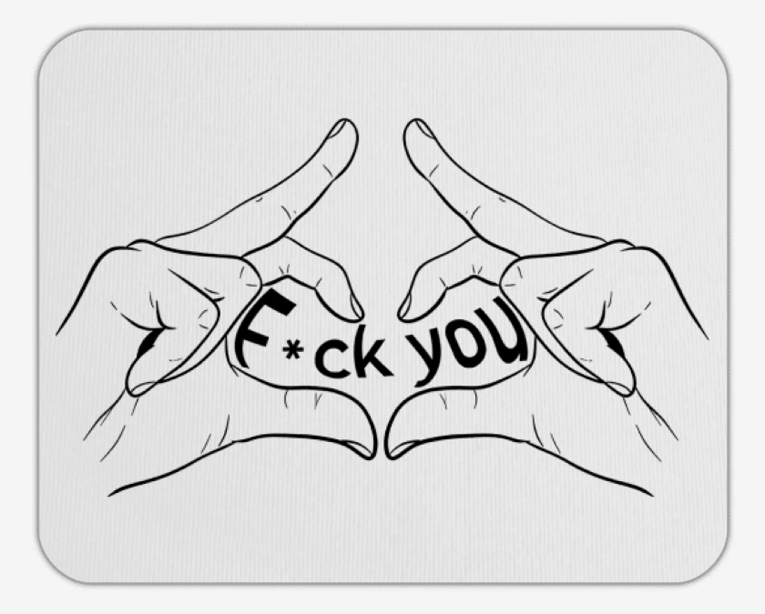Mousepad Con Amor