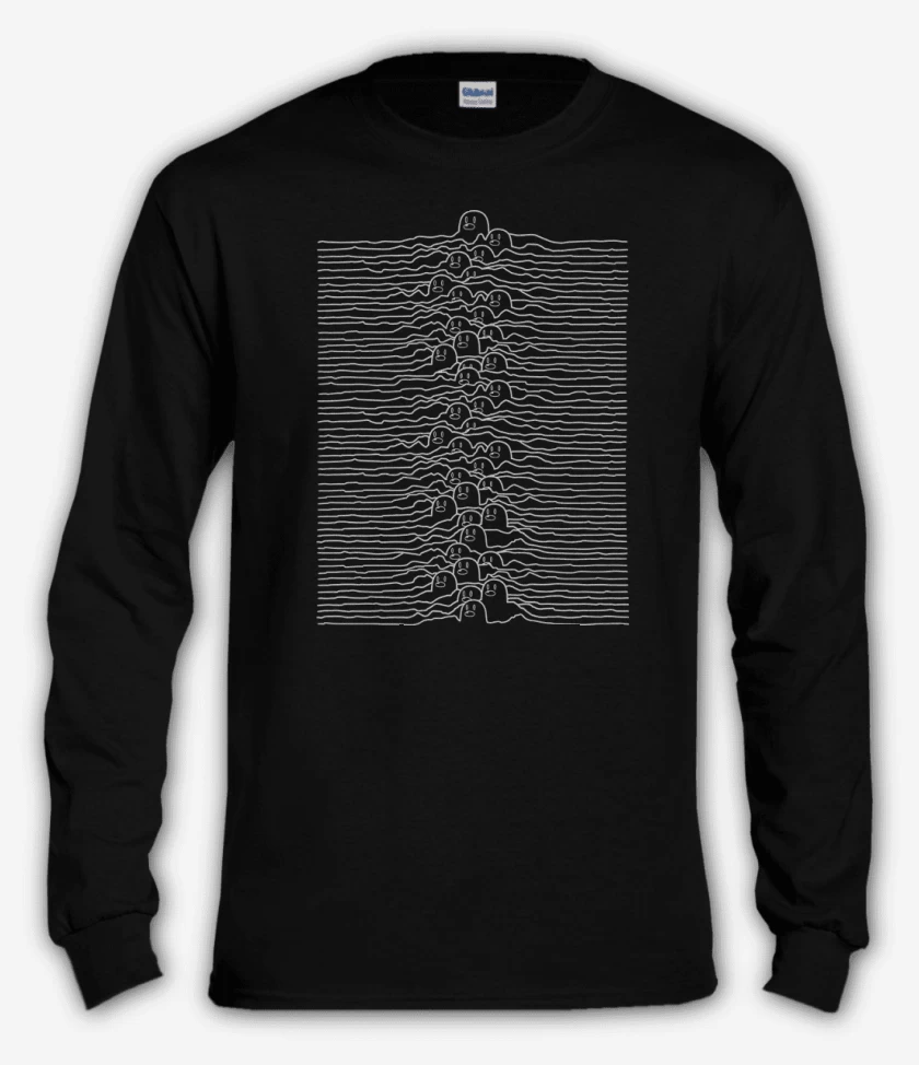 Polera manga larga Negro de Digglet Division