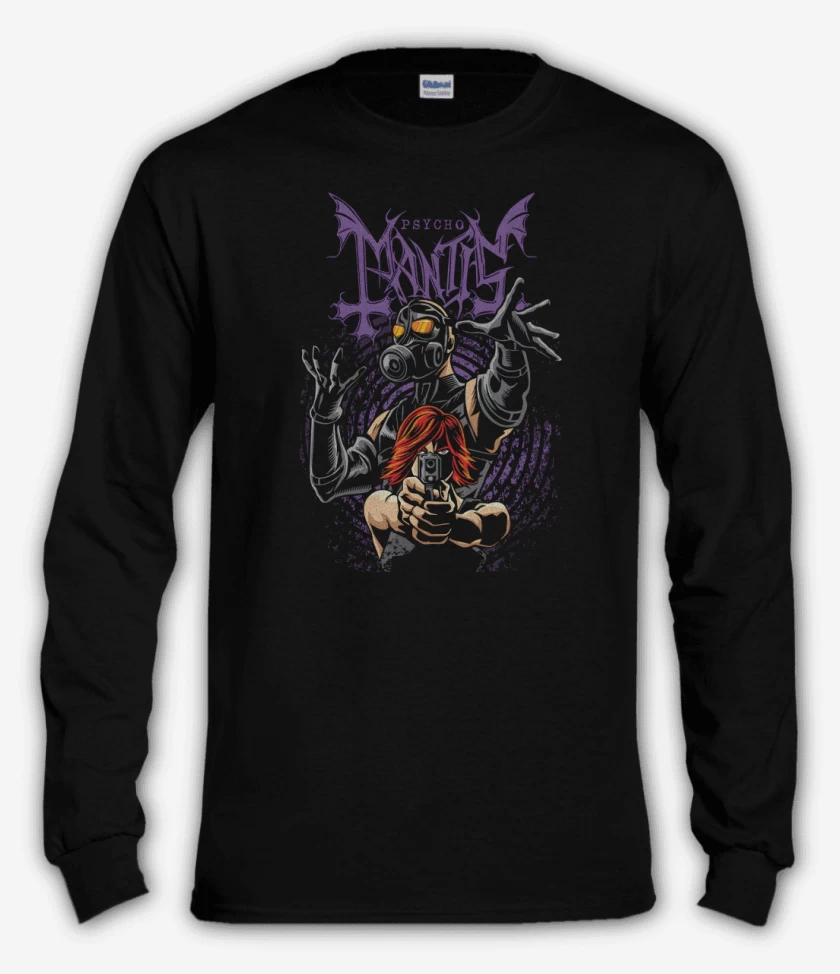 Polera manga larga Negro de Psycho Mayhem