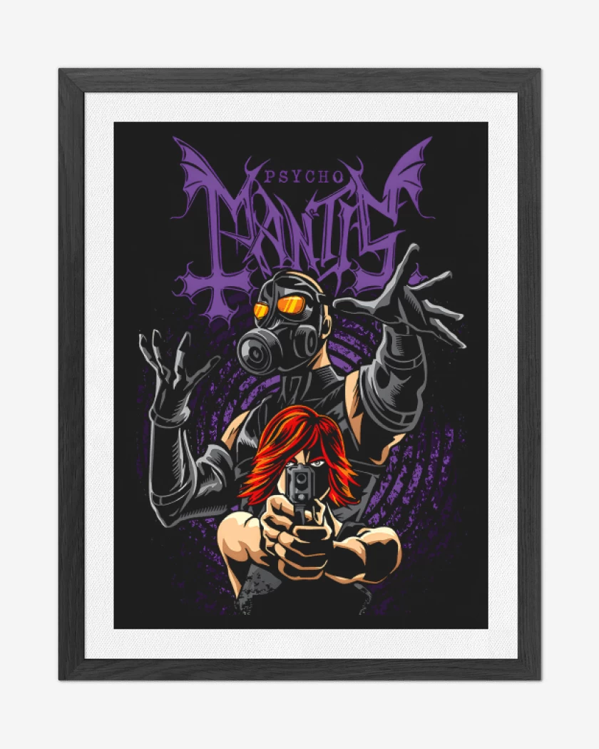 Cuadro decorativo Negro de Psycho Mayhem