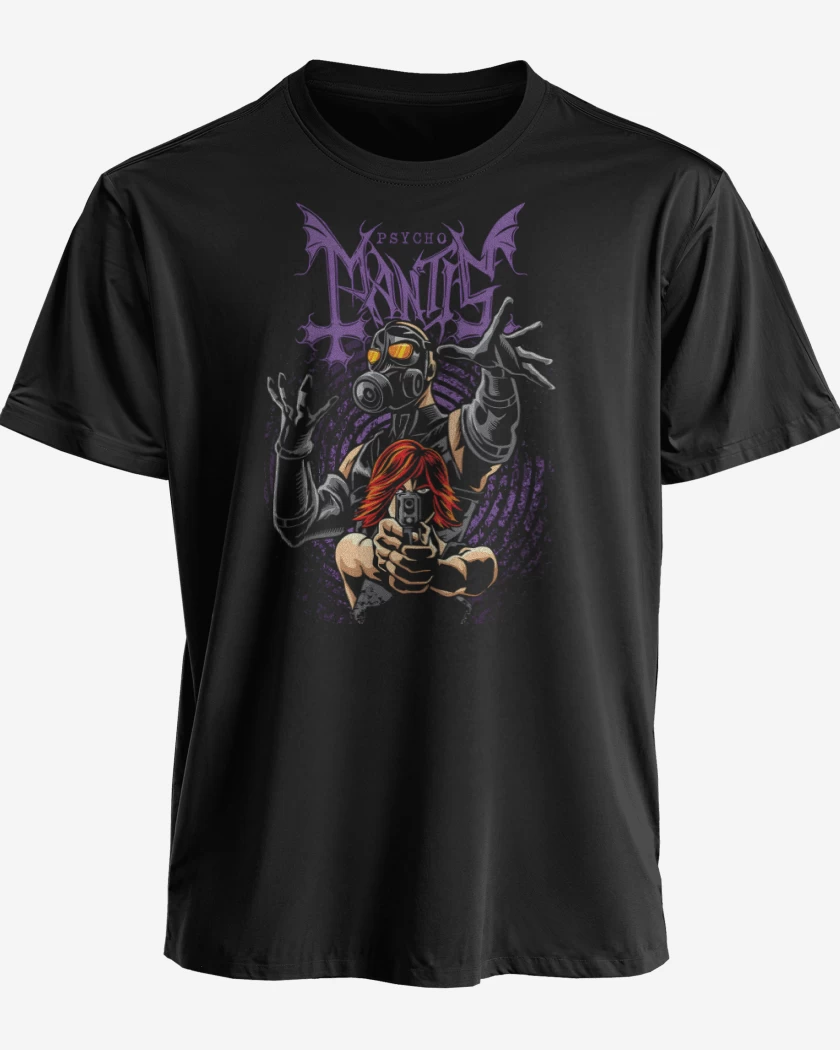 Polera premium Negro de Psycho Mayhem