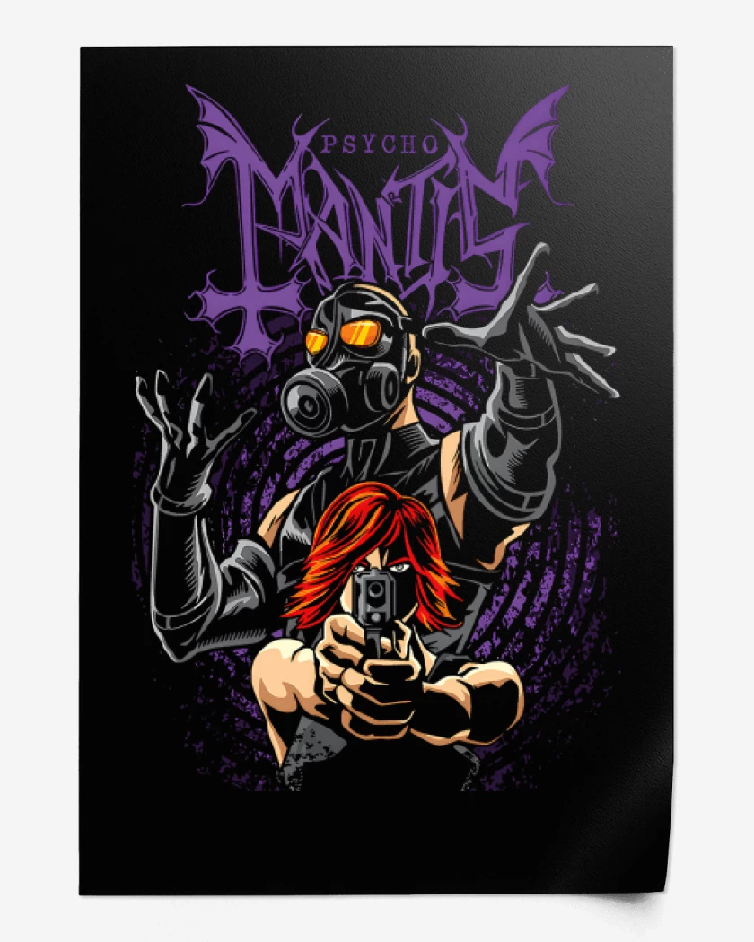 Print Psycho Mayhem