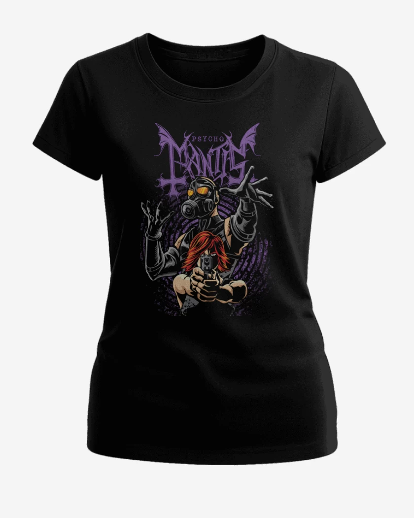 Polera de Mujer Negro de Psycho Mayhem