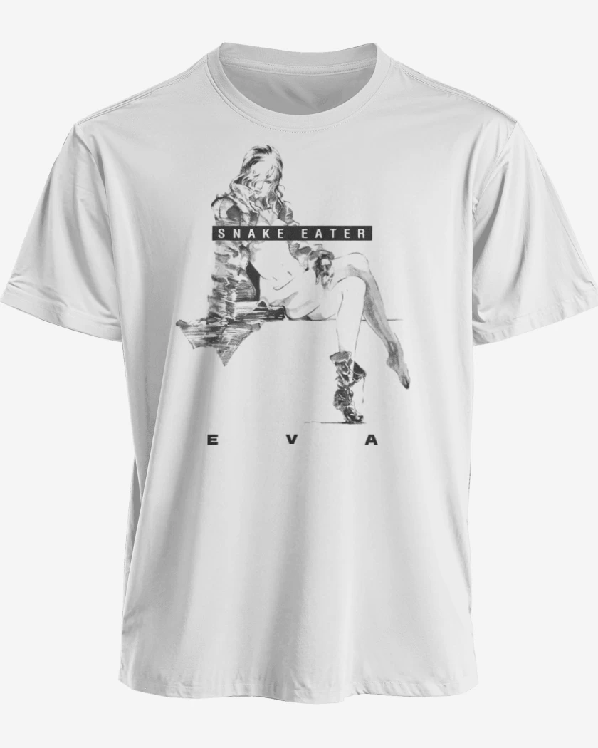 Polera premium Blanco de Eva Snake Eater