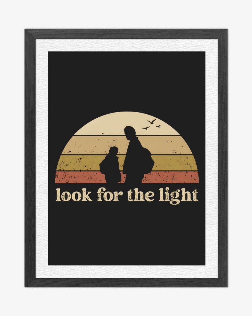 Cuadro decorativo Look For The Light Retro