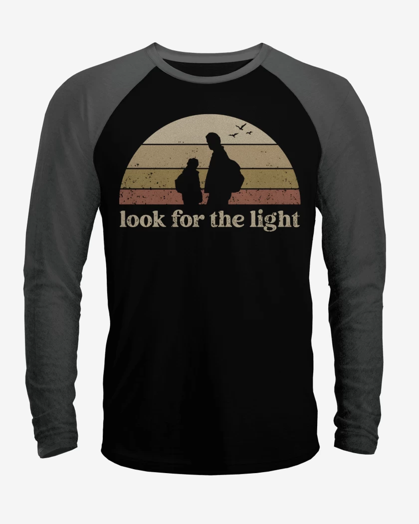 Polera Raglan Look For The Light Retro