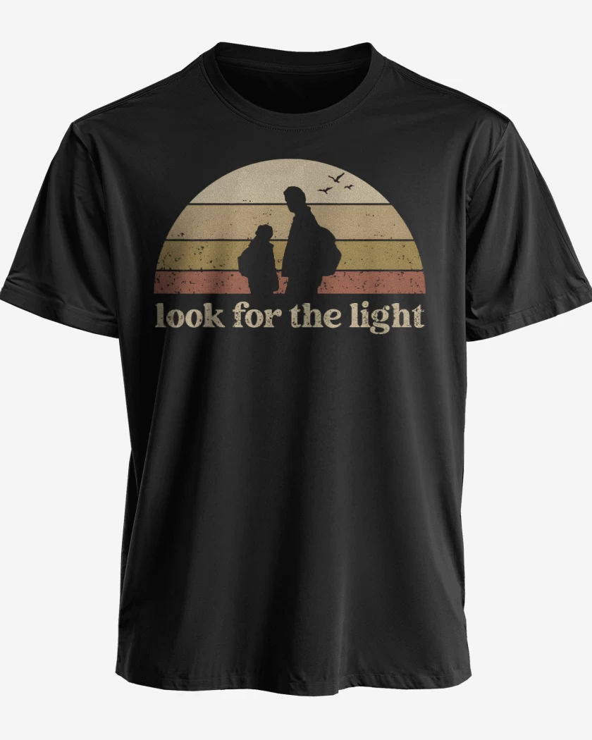 Polera premium Negro de Look For The Light Retro