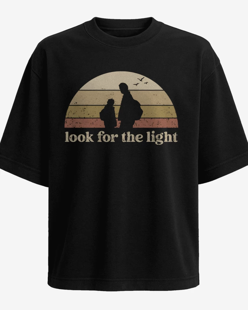 Polera Oversize Look For The Light Retro
