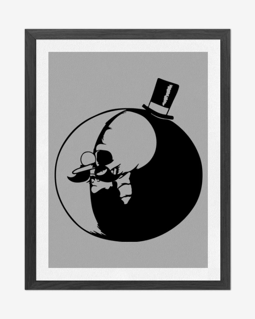 Cuadro decorativo Gris Melange de Un show mas 4