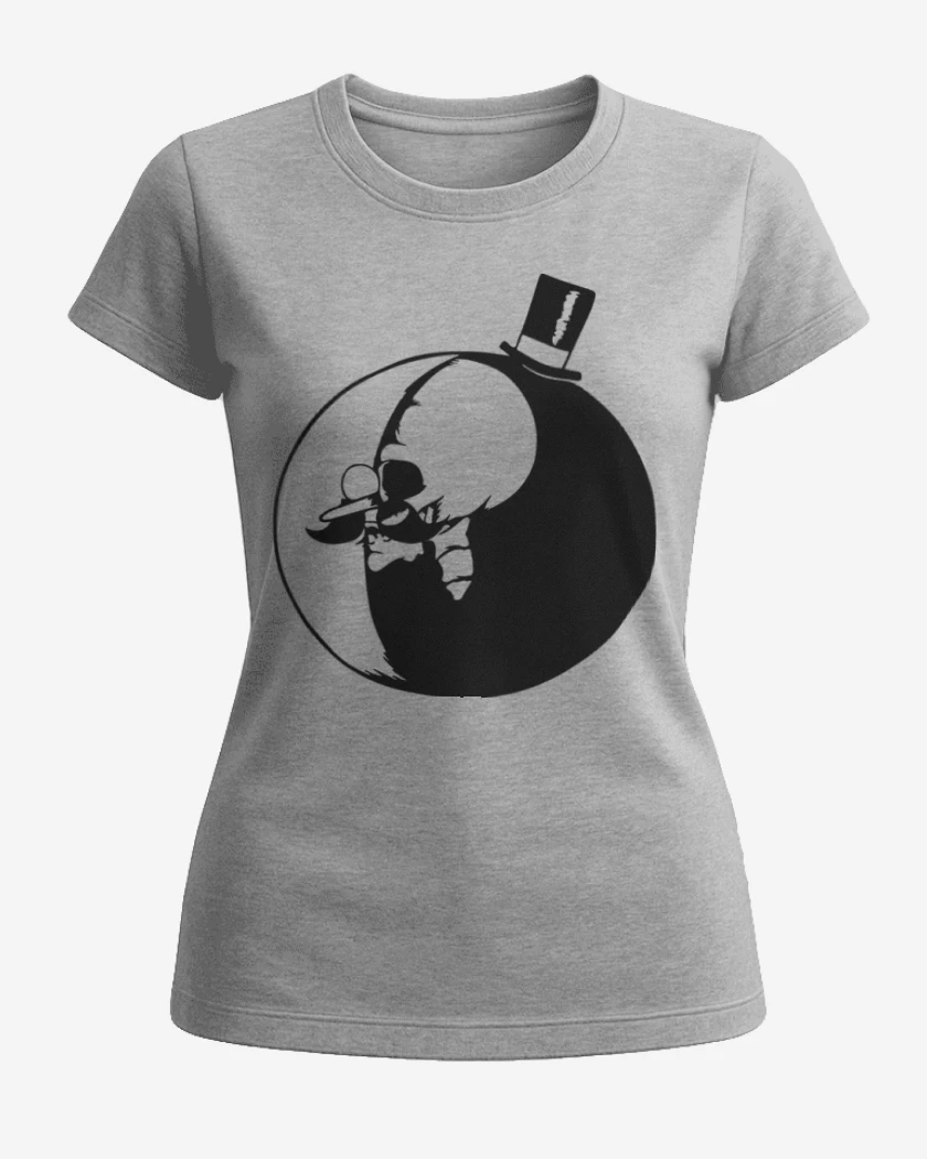Polera de Mujer Gris Melange de Un show mas 4