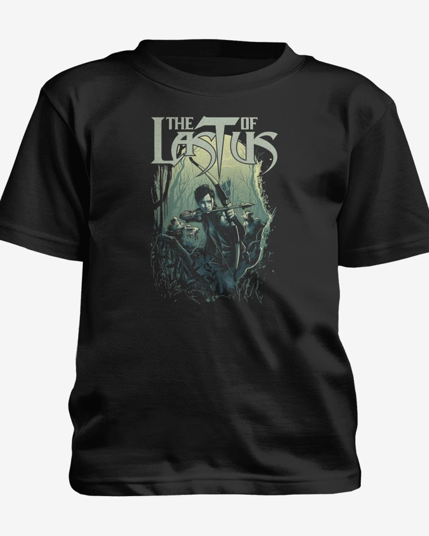 Polera de niño Negro de Clicker Hunter