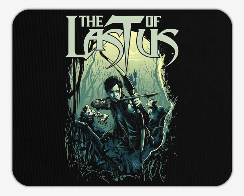 Mousepad Negro de Clicker Hunter