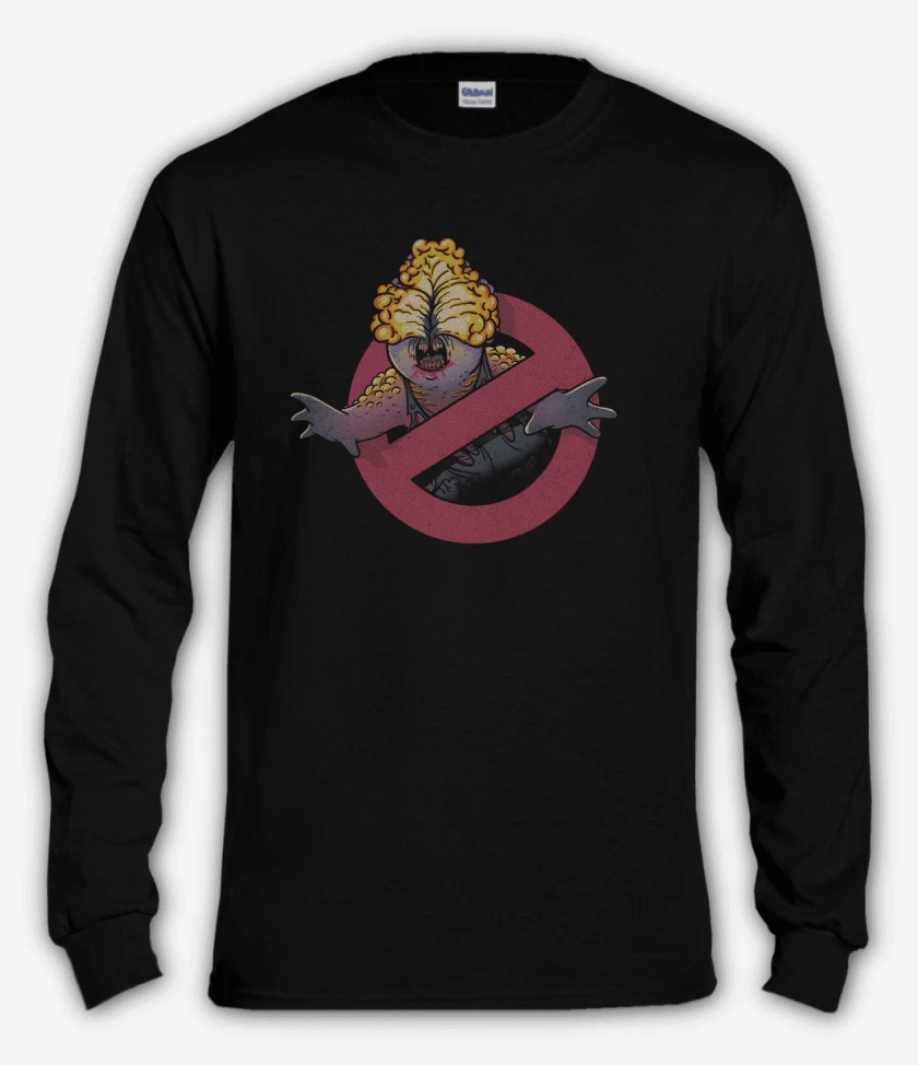 Polera manga larga Negro de Clickerbuster