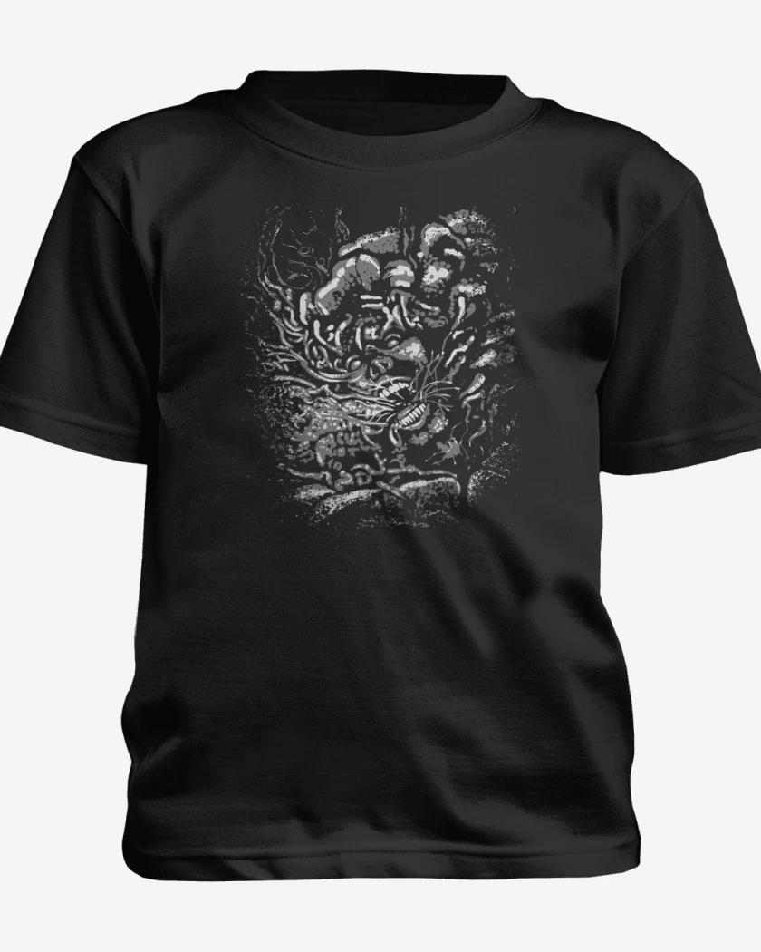 Polera de niño Negro de Primer Infectado