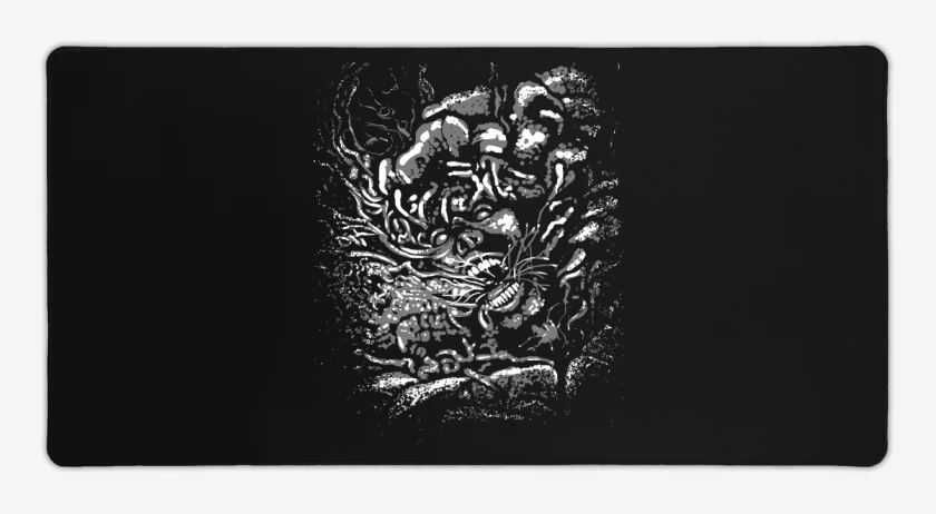 Mouse pad Gamer Negro de Primer Infectado