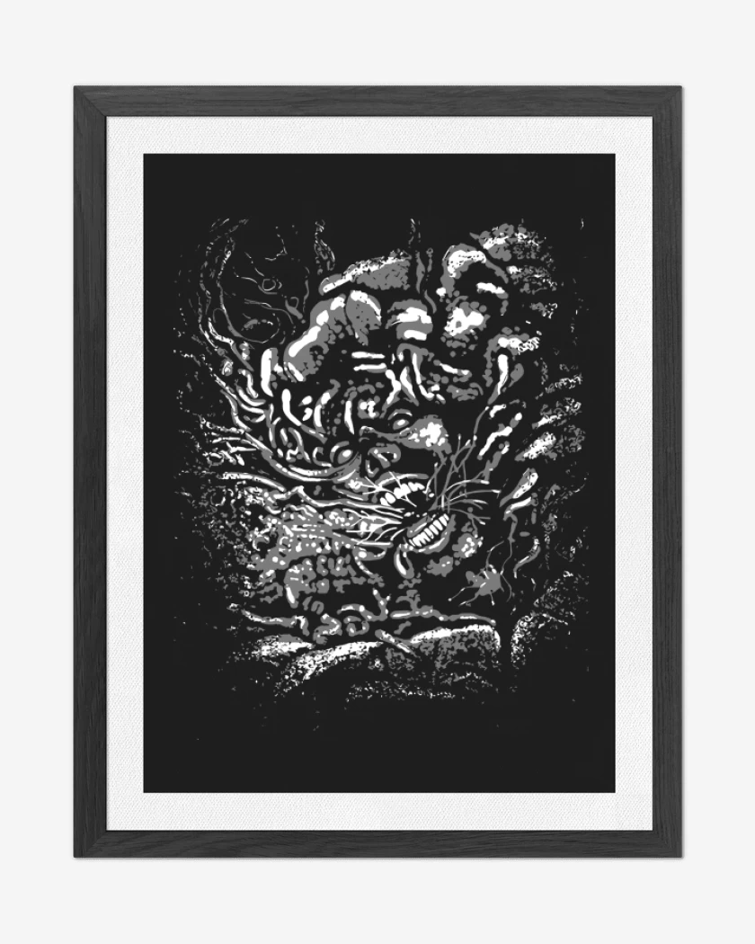 Cuadro decorativo Negro de Primer Infectado