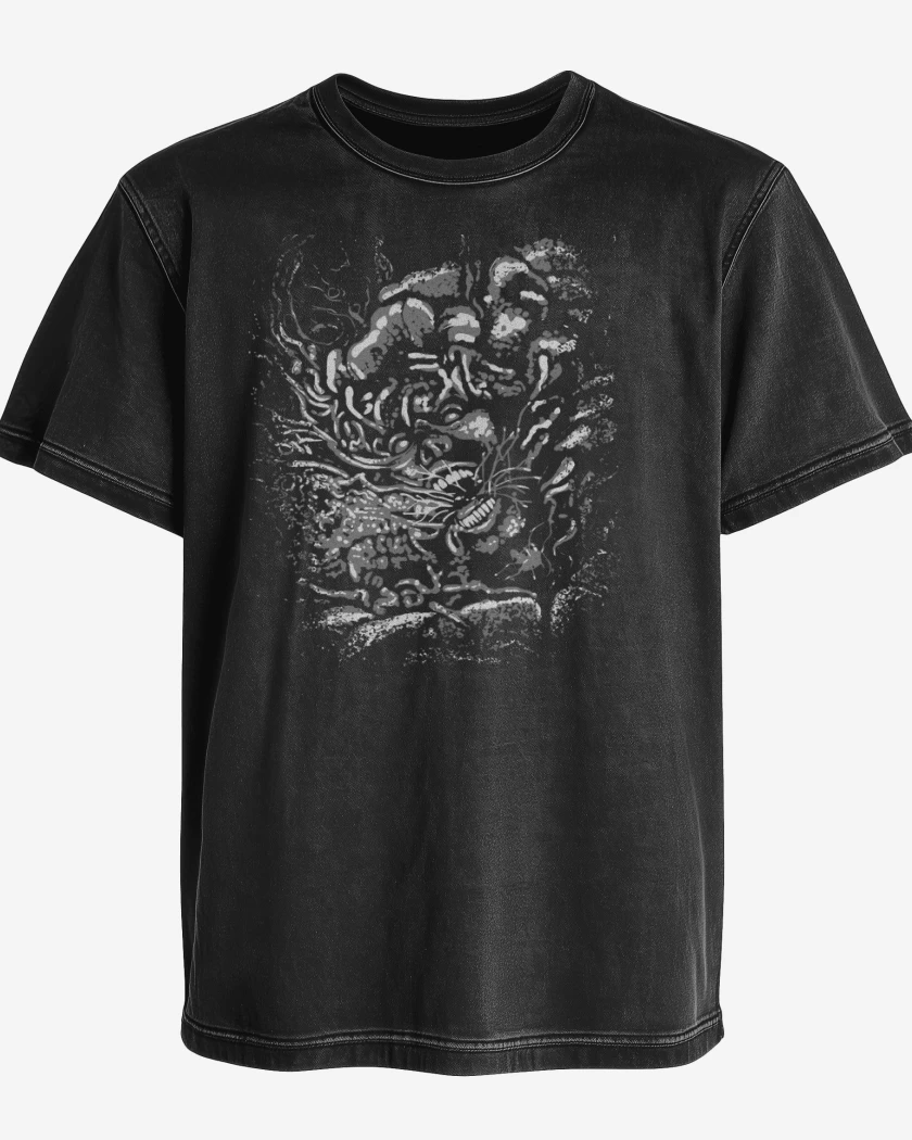 Polera desgastada Primer Infectado