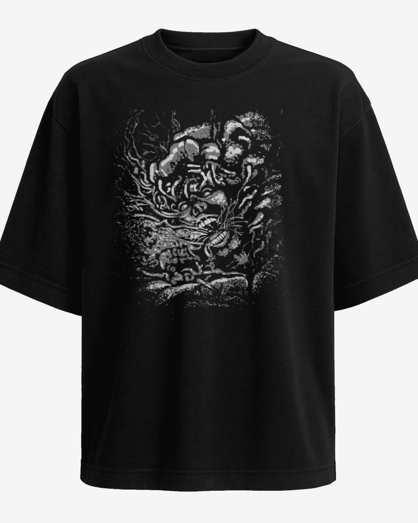 Polera Oversize Primer Infectado