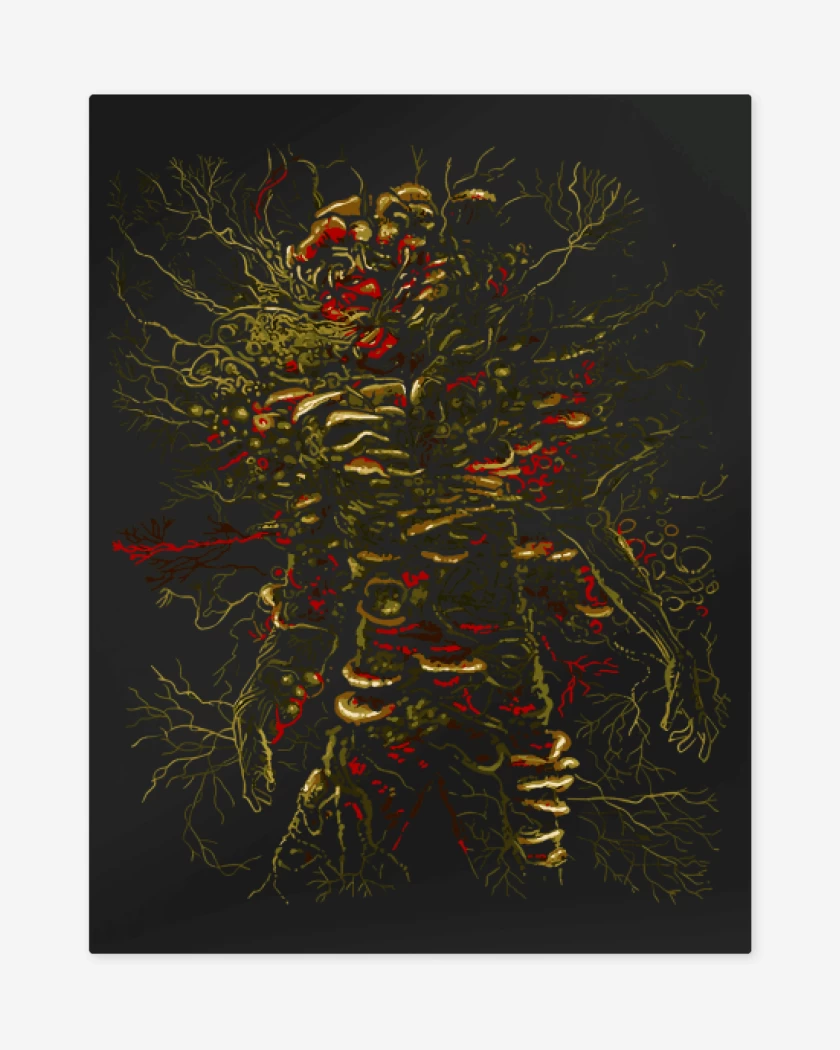 Print metalico Negro de El Esporas