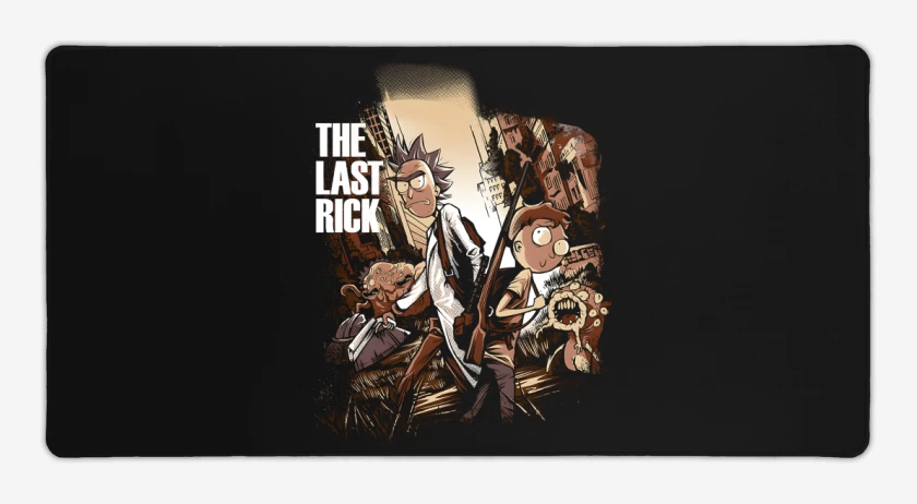 Mouse pad Gamer Negro de The Last Rick