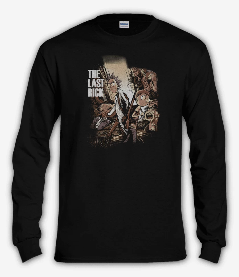 Polera manga larga Negro de The Last Rick
