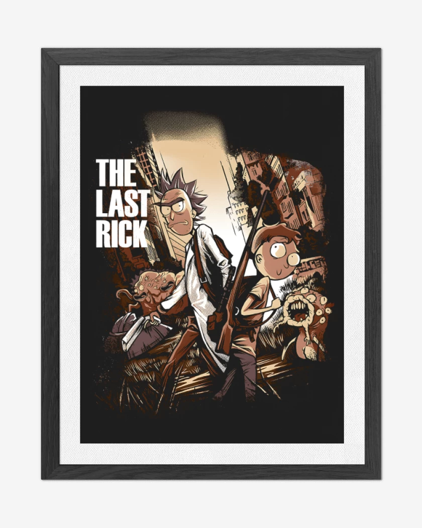 Cuadro decorativo Negro de The Last Rick